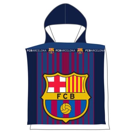 FC Barcelona Hooded Towel Poncho £7.49